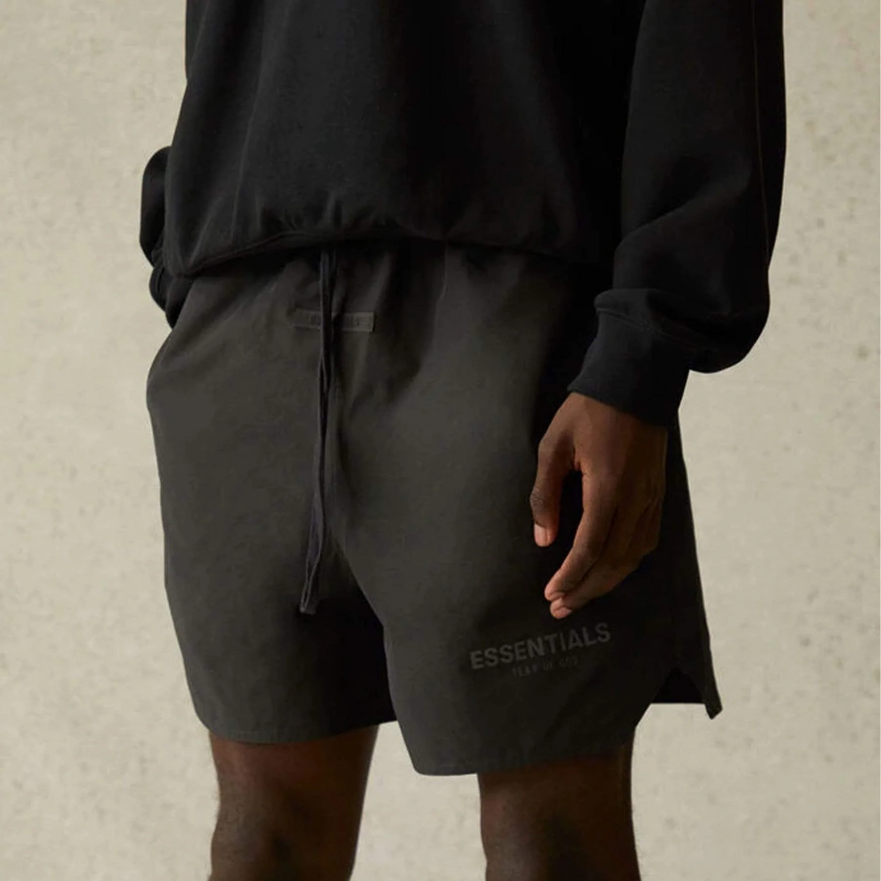 FEAR OF GOD ESSENTIALS Volley Shorts Black - Image 5