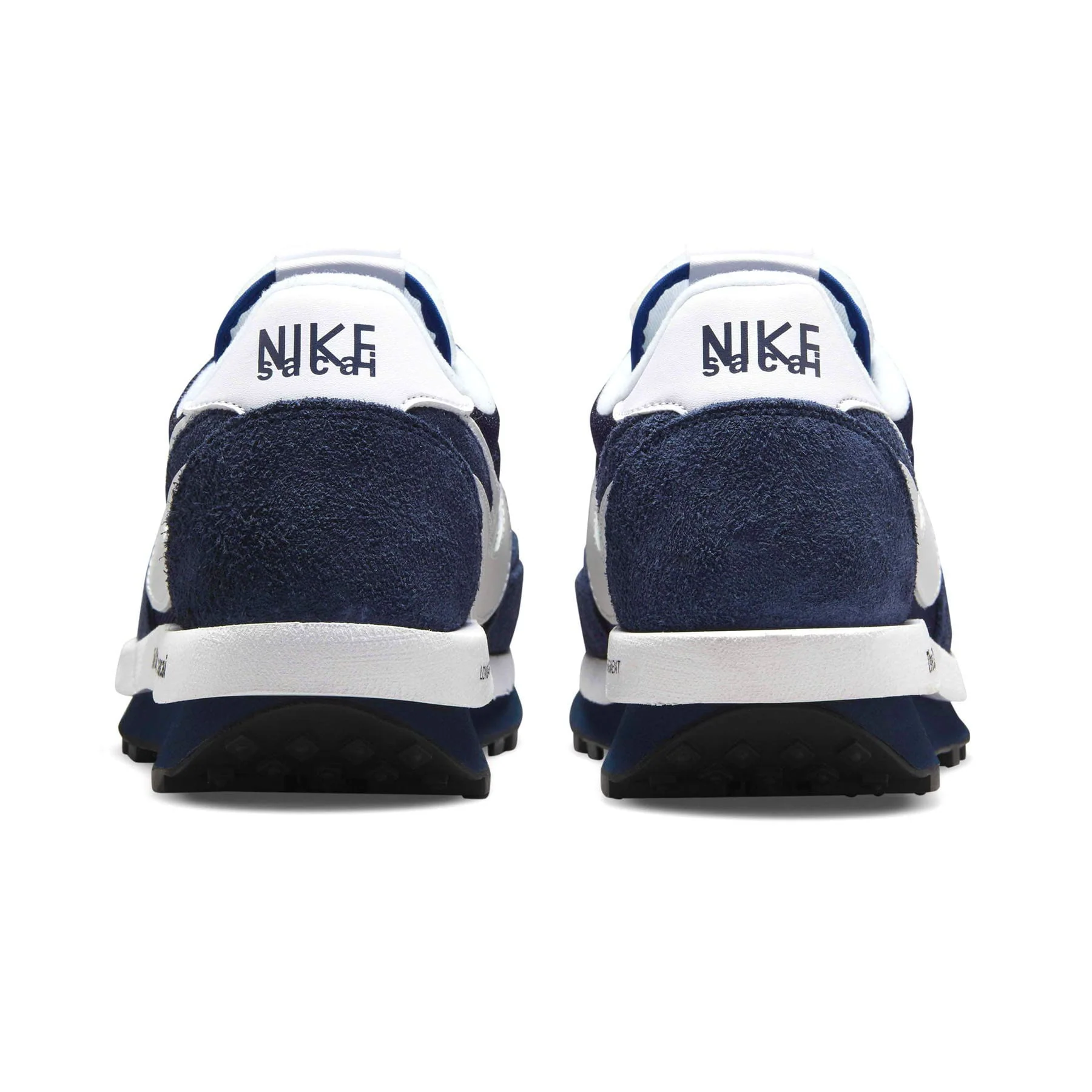 Fragment Design x sacai x Nike LDV Waffle 'Blackened Blue' - Image 4