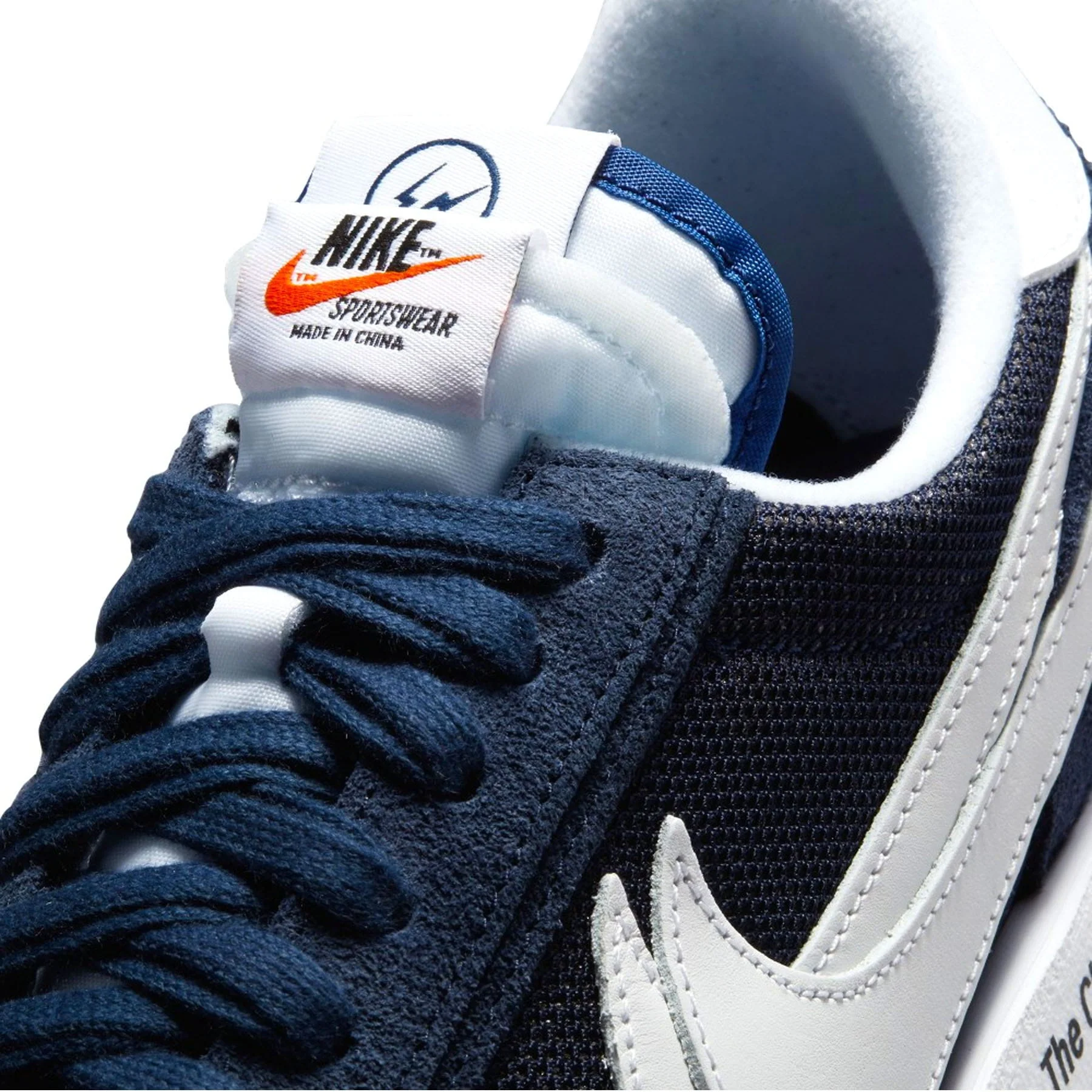 Fragment Design x sacai x Nike LDV Waffle 'Blackened Blue' - Image 8