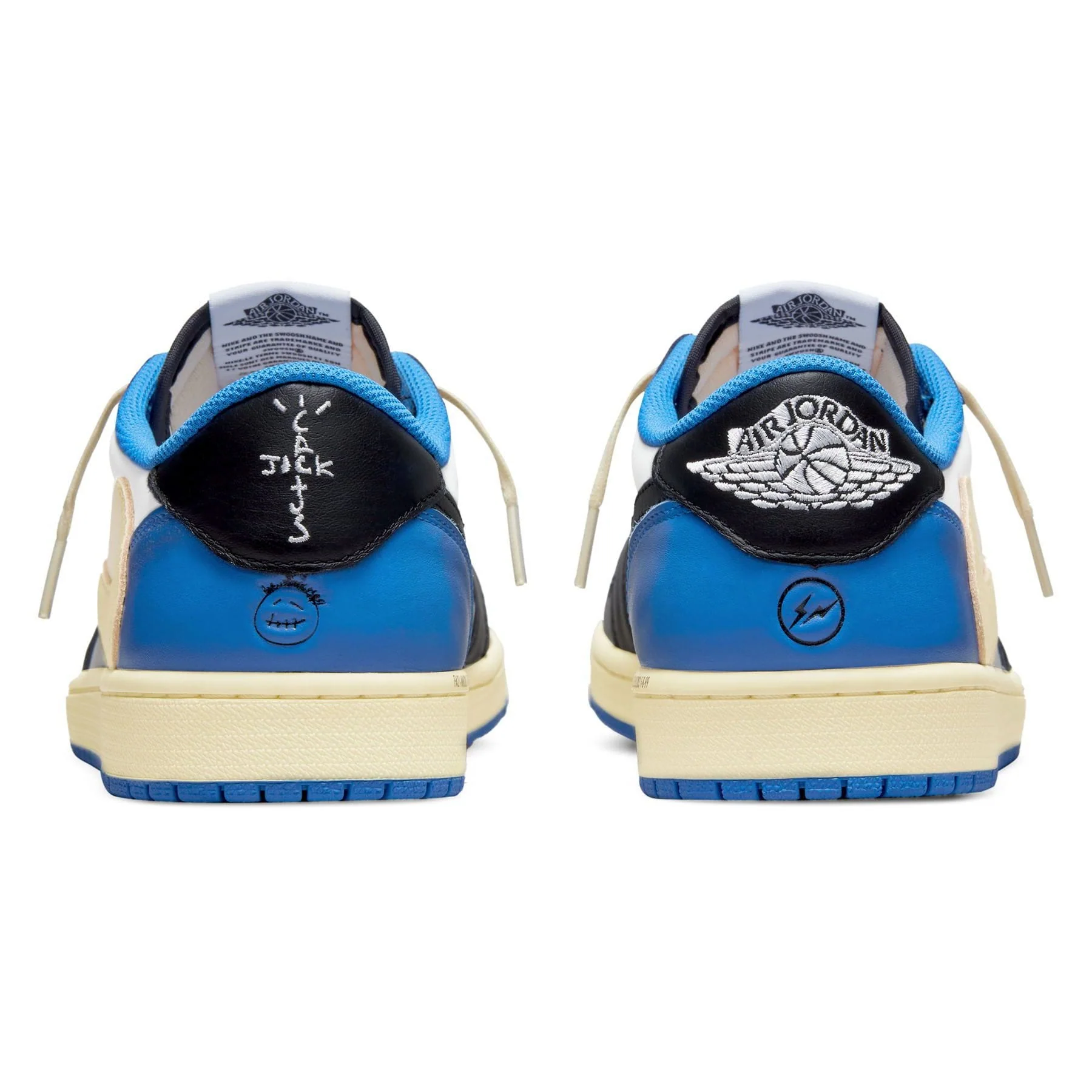 Fragment Design x Travis Scott x Air Jordan 1 Retro Low - Image 4