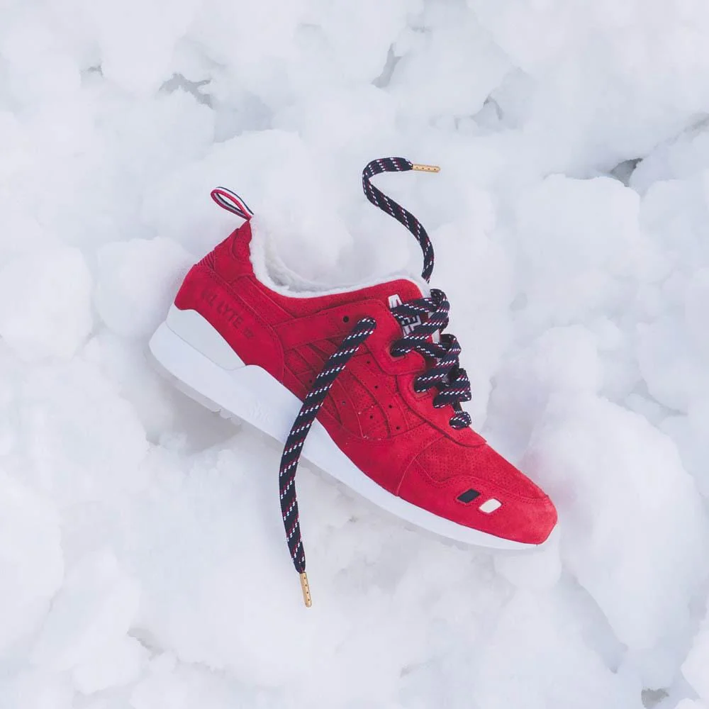 Kith x Moncler x Asics Gel Lyte 3 'Red' - Image 6