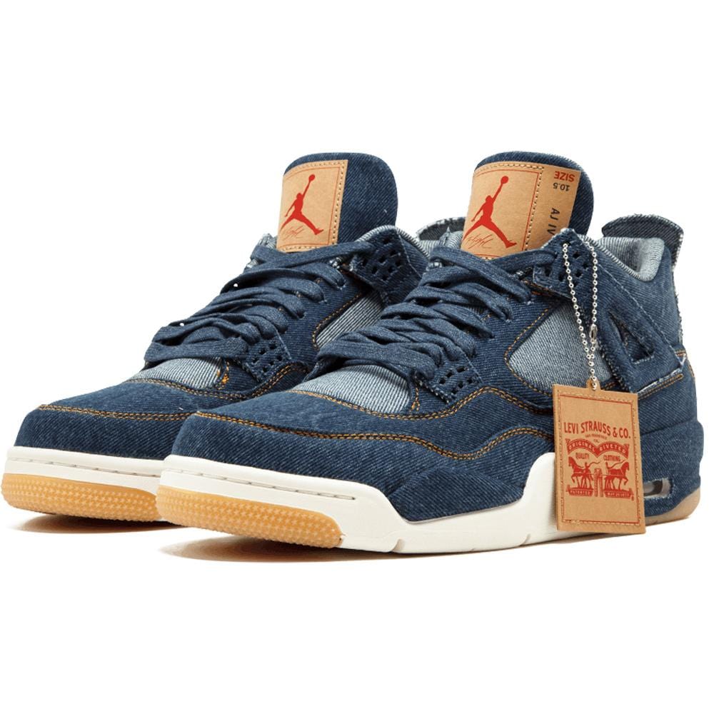 Levis x Air Jordan 4 Retro "Navy" - Image 2