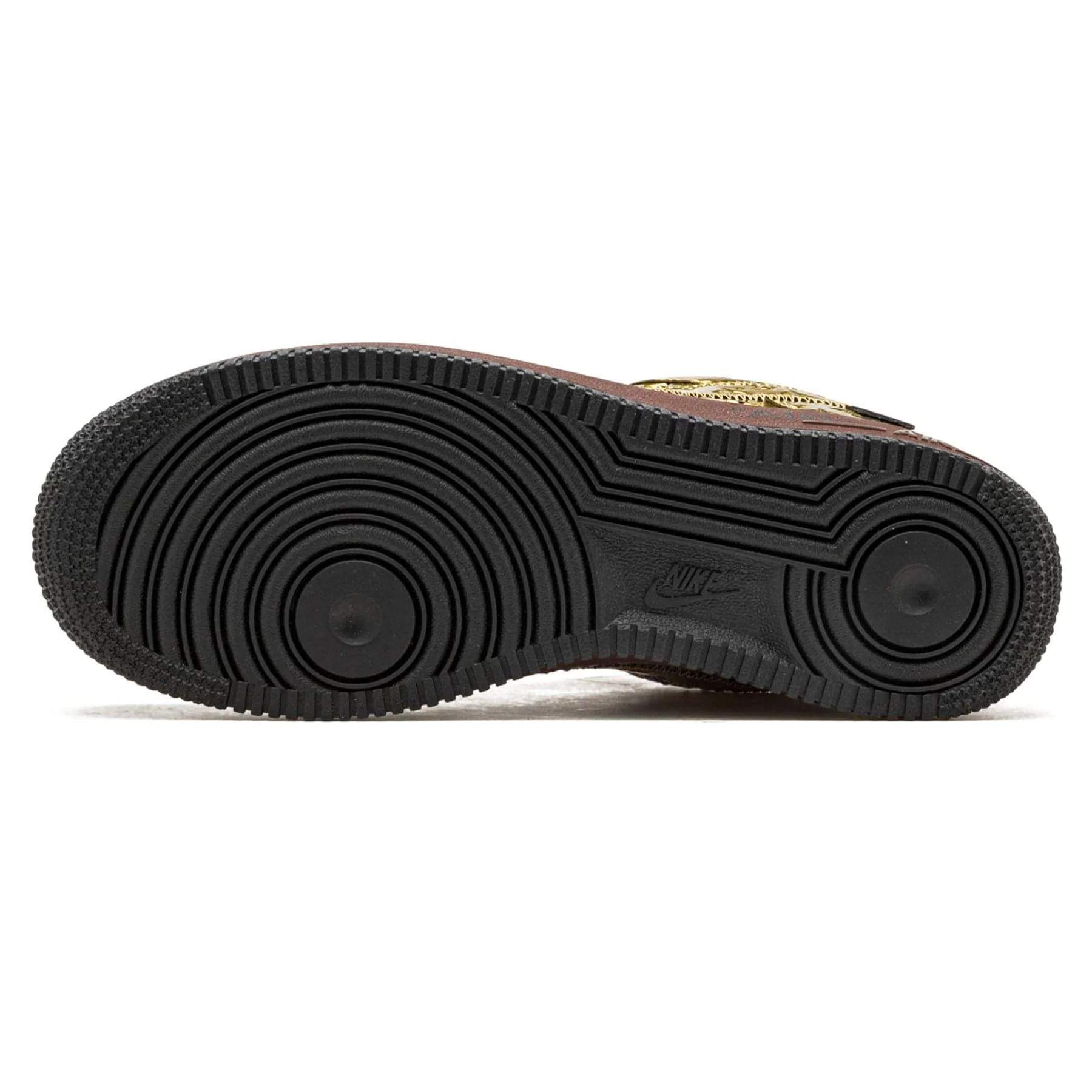 Louis Vuitton Nike Air Force 1 Low By Virgil Abloh Metallic Gold - Image 3
