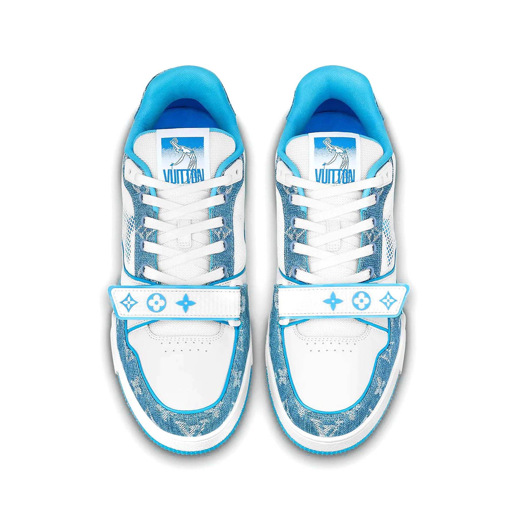 Louis Vuitton Trainer 'Monogram Denim' - Image 3