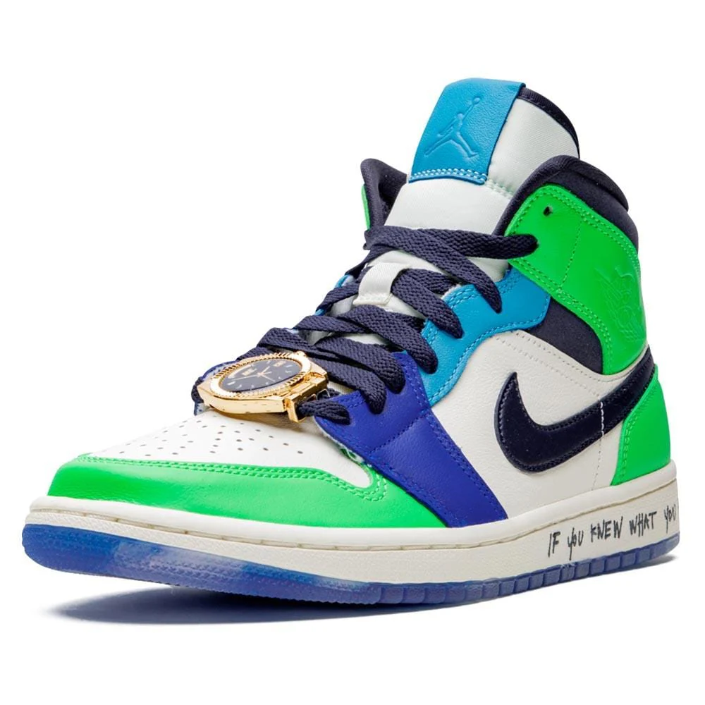 Melody Ehsani x Wmns Air Jordan 1 Mid 'Fearless' - Image 4