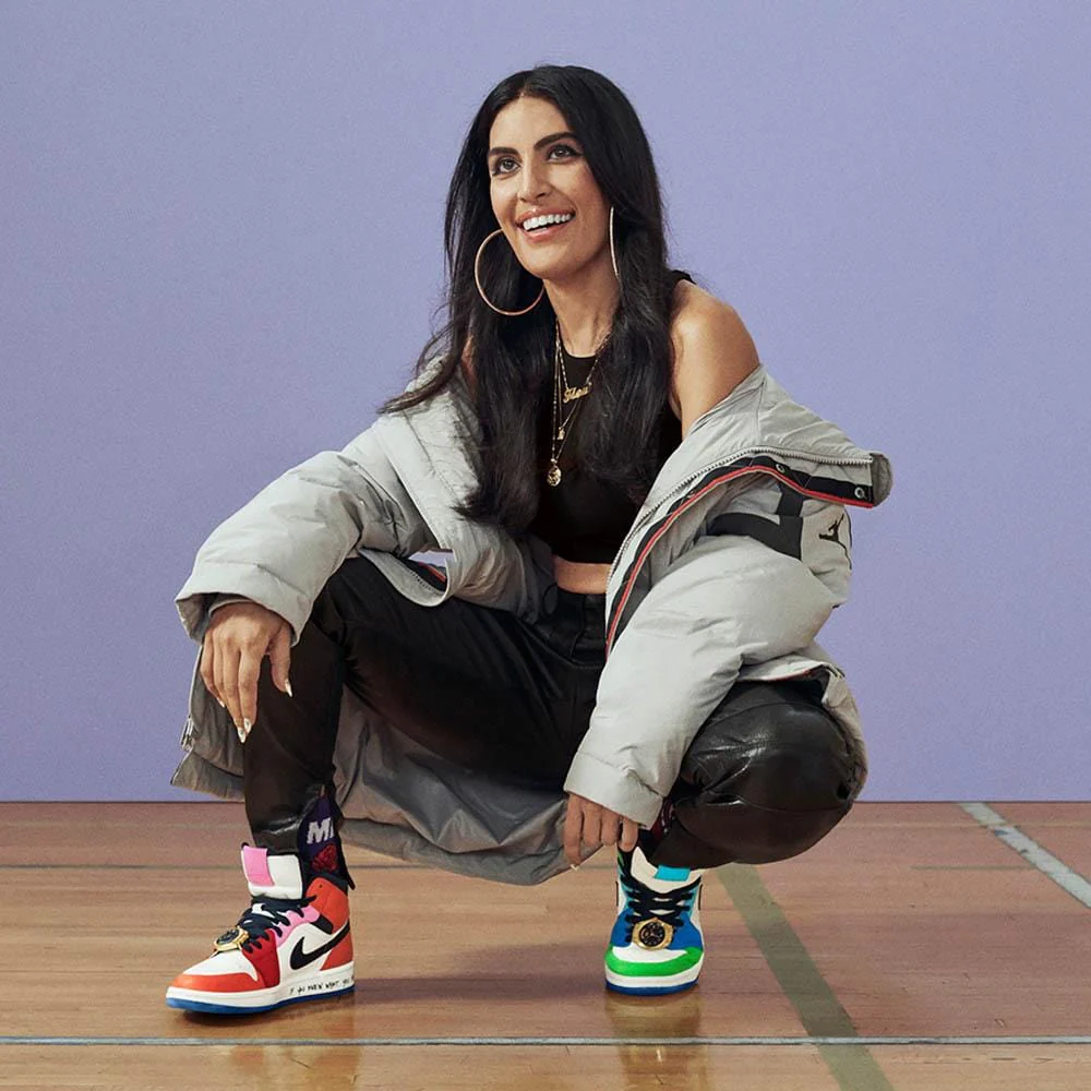 Melody Ehsani x Wmns Air Jordan 1 Mid 'Fearless' - Image 6