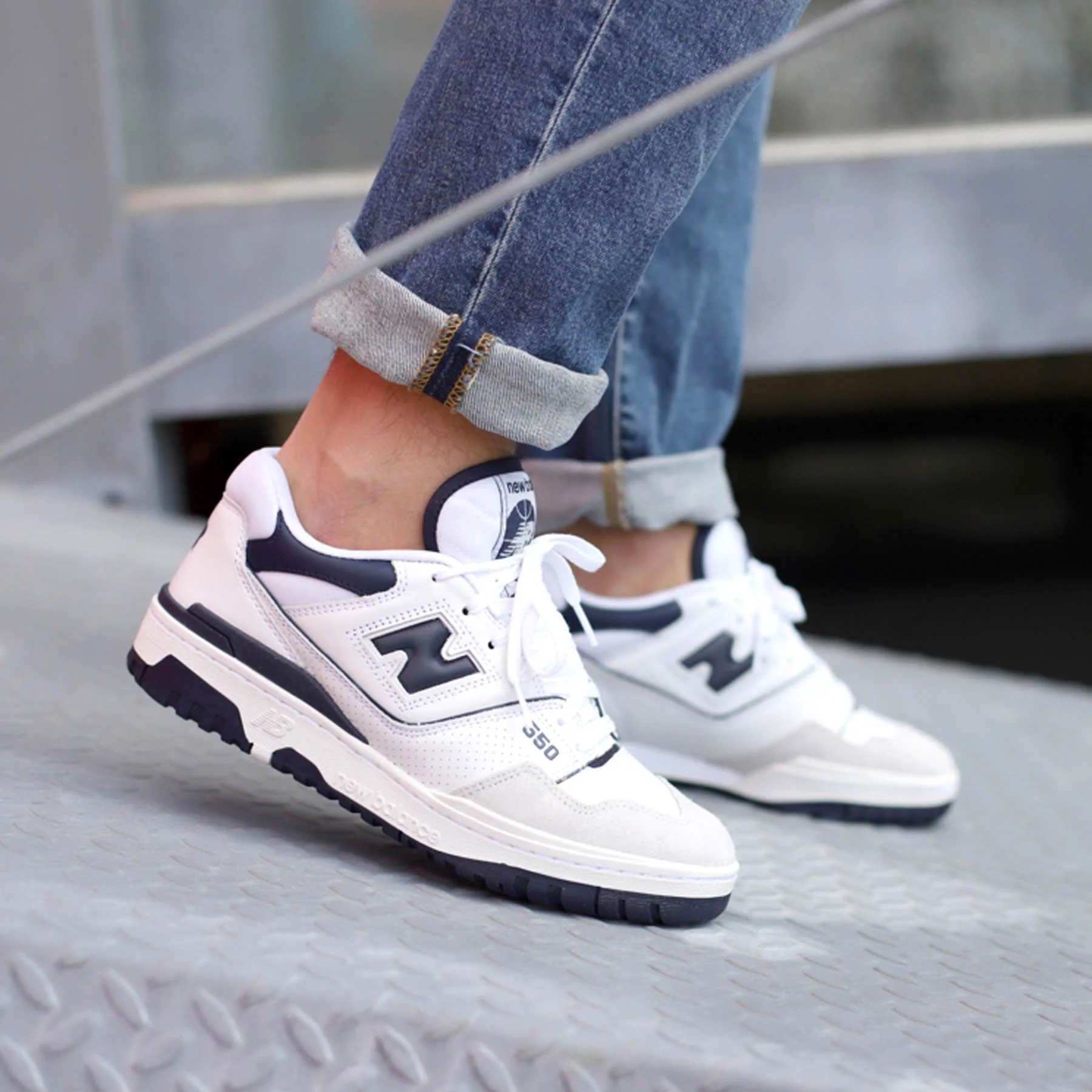 New Balance 550 ‘White Navy’ - Image 6