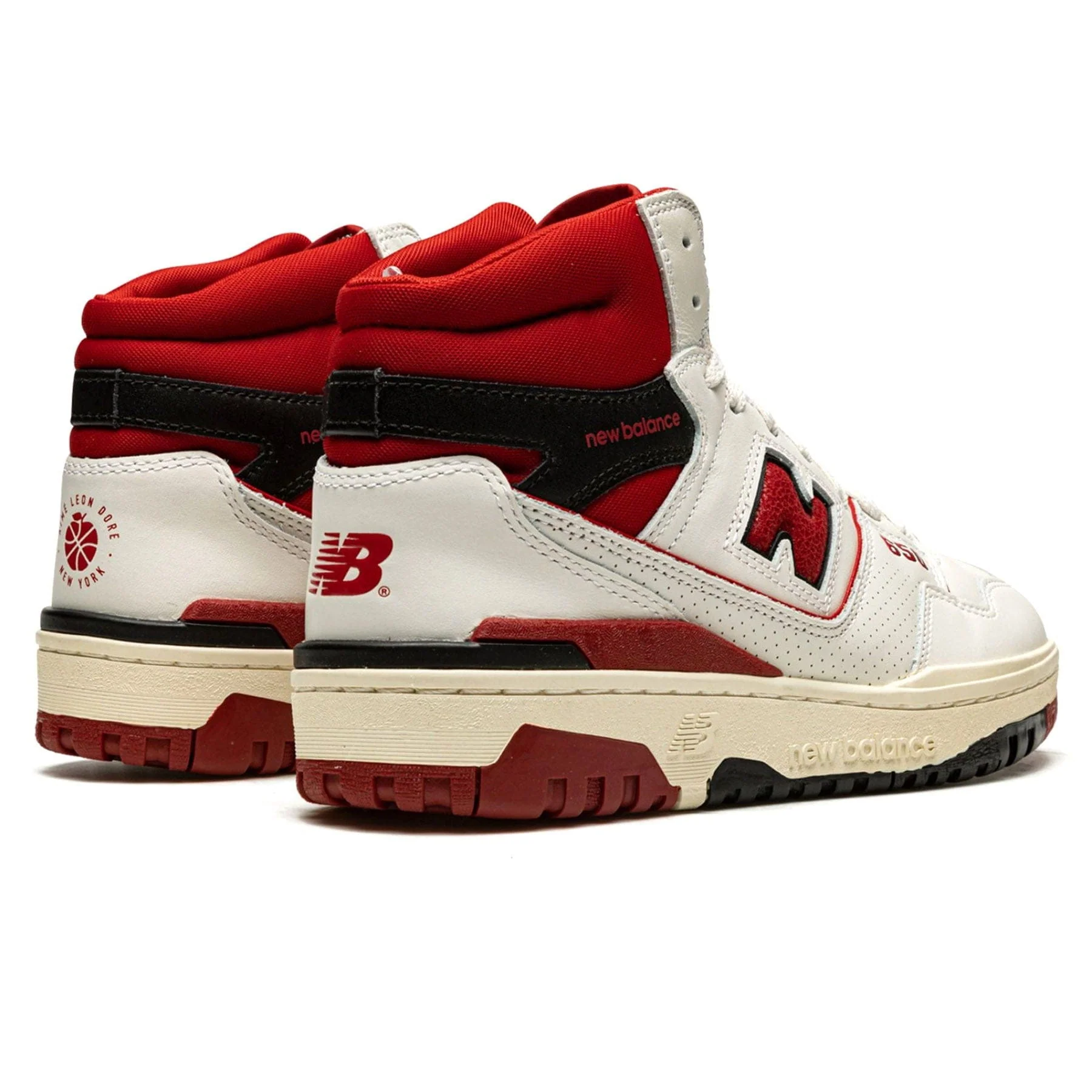 New Balance 650R Aimé Leon Dore 'White Red' - Image 3