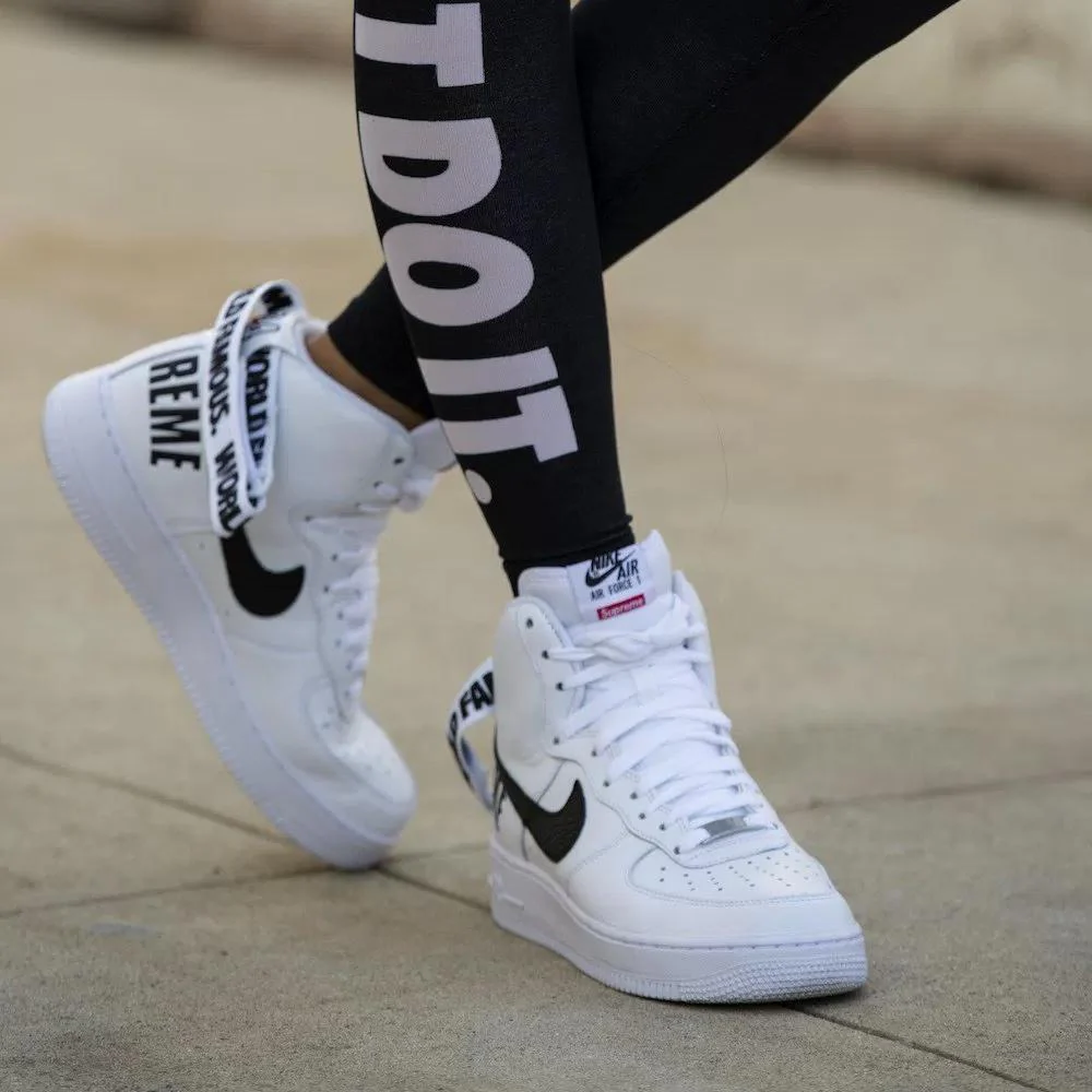 Nike Air Force 1 High Supreme SP White - Image 3