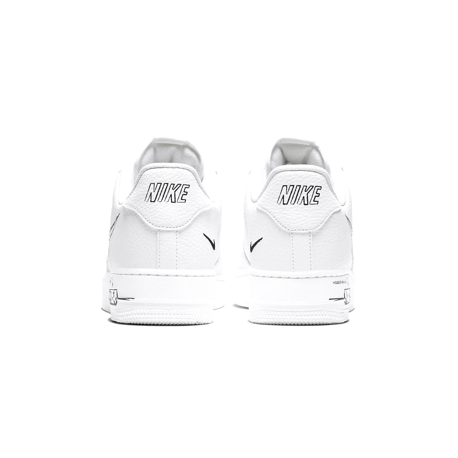 Nike Air Force 1 Low 'Sketch - Black' - Image 4
