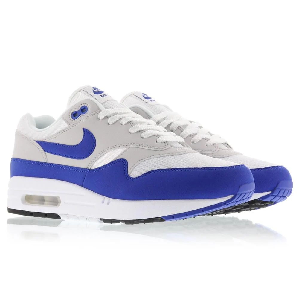 Nike Air Max 1 OG Anniversary White-Game Royal - Image 3