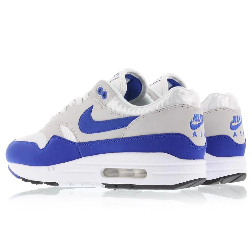 Nike Air Max 1 OG Anniversary White-Game Royal - Image 4