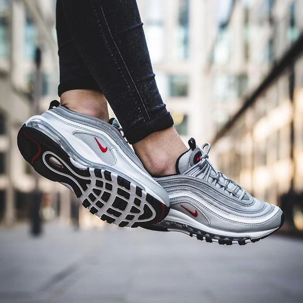 Nike Air Max 97 GS QS Silver Bullet - Image 3