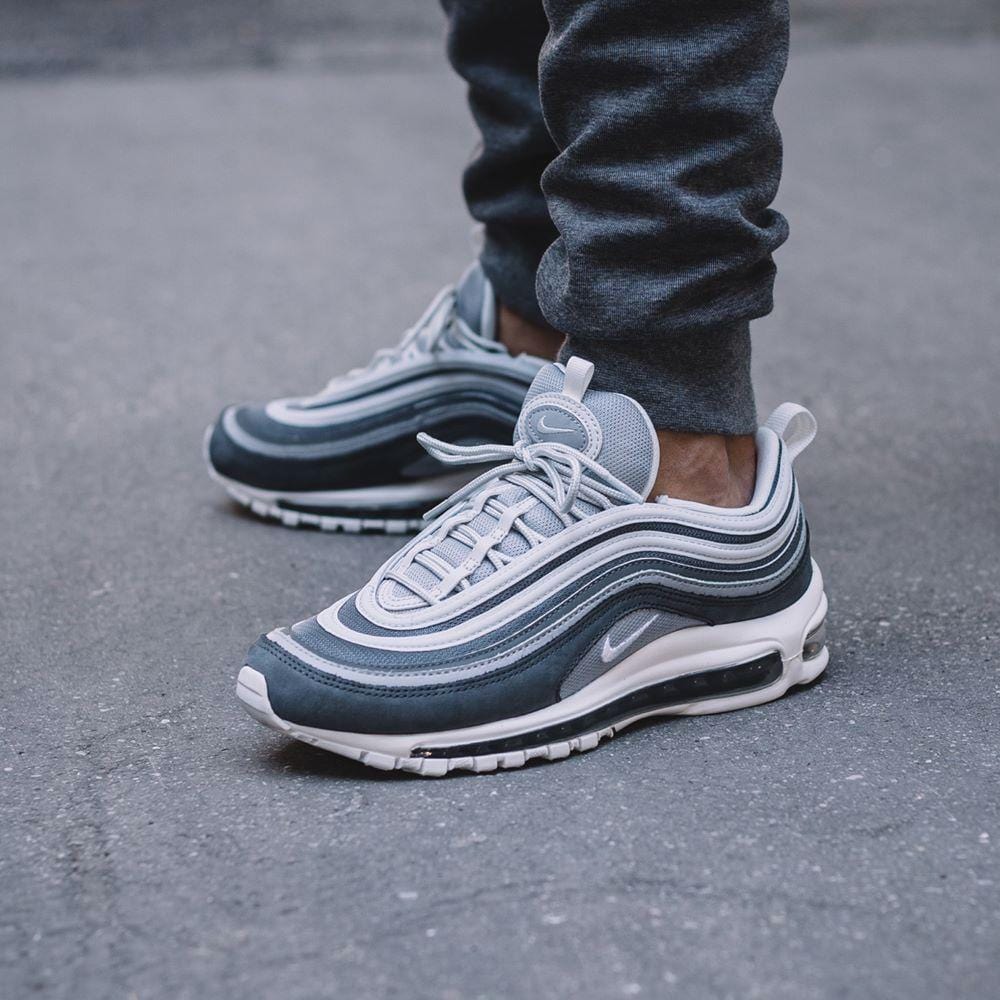 Nike Air Max 97 Premium Wolf Grey-Dark Grey - Image 7