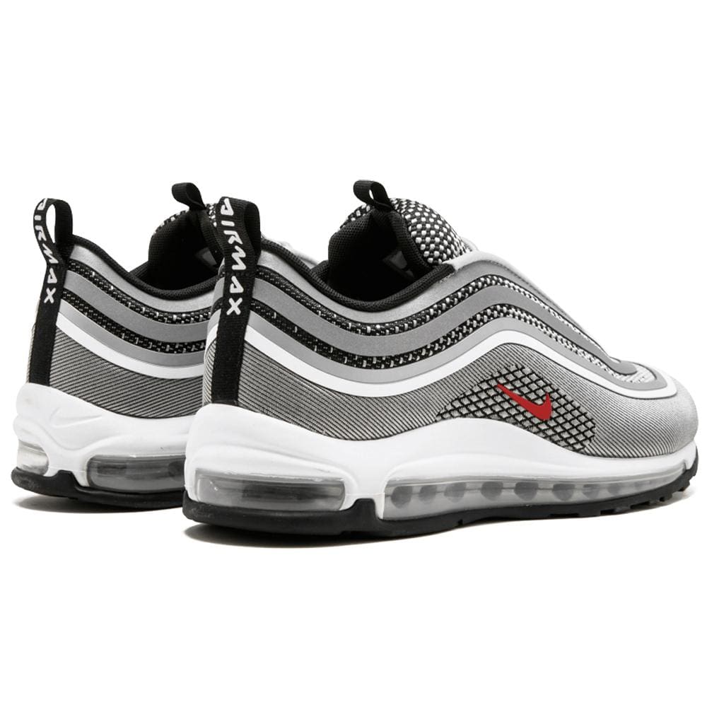 Nike Air Max 97 Ultra Metallic Silver-Varsity Red - Image 3