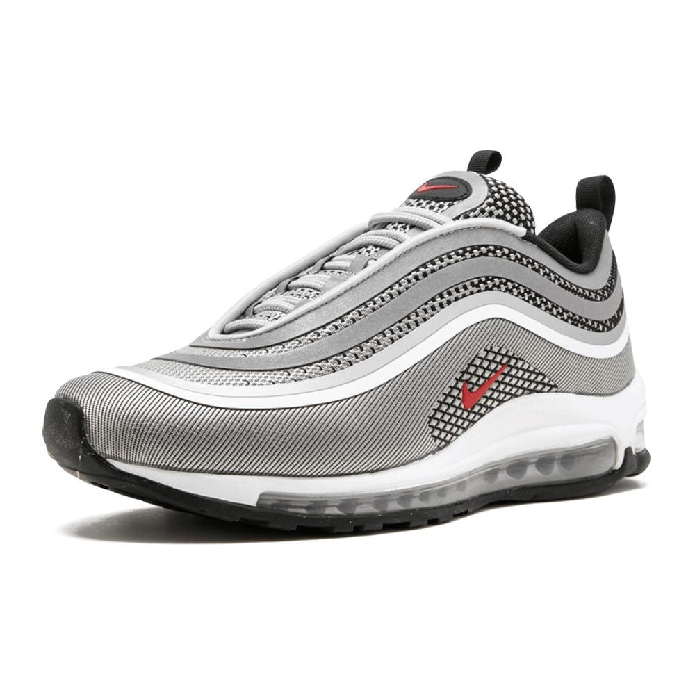 Nike Air Max 97 Ultra Metallic Silver-Varsity Red - Image 4