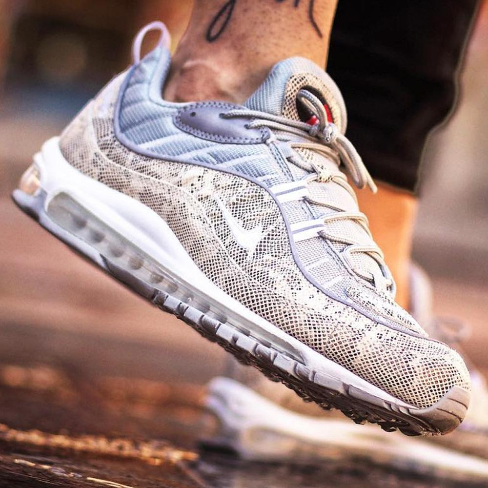 Nike x Supreme Air Max 98 'Cream-Reflect Silver' - Image 5