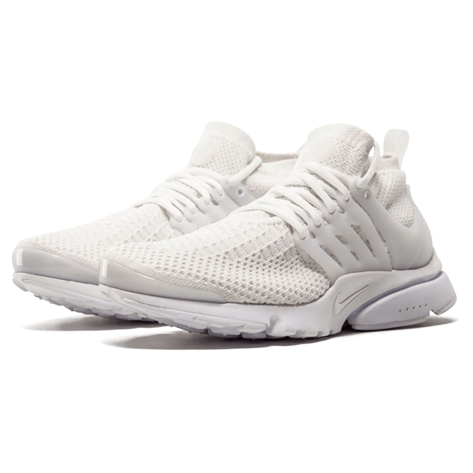 Nike Air Presto Ultra Flyknit 'Triple White' - Image 2