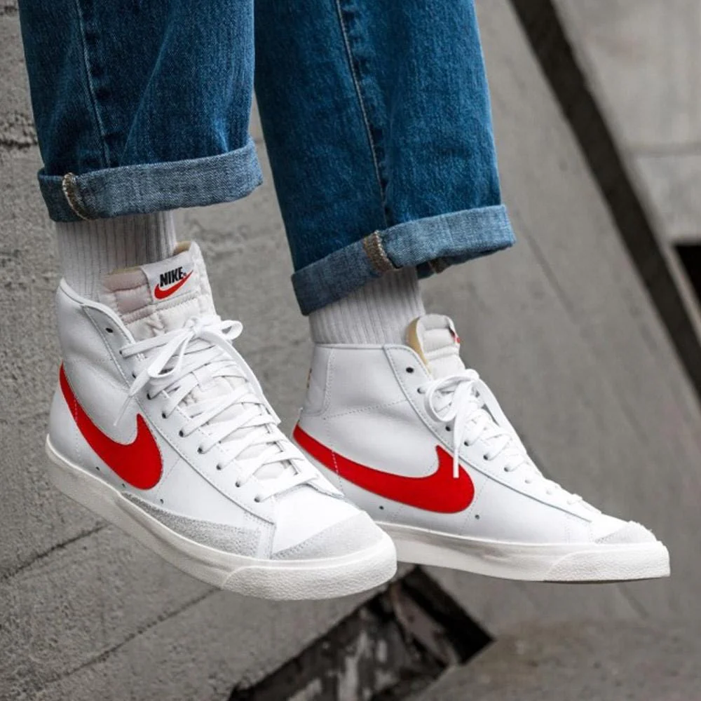 Nike Blazer Mid '77 Vintage 'Habanero Red' - Image 7