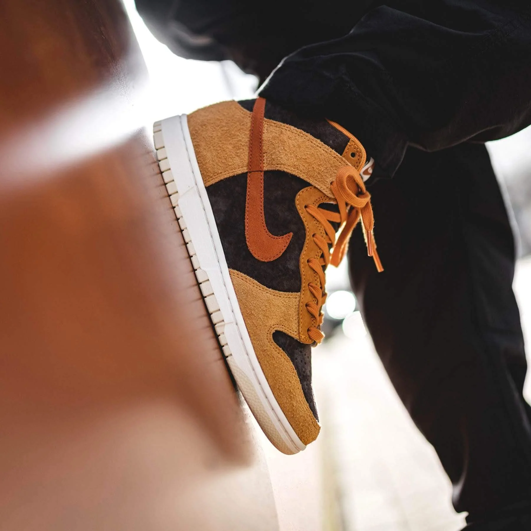 Nike Dunk High Premium 'Dark Russet' - Image 7