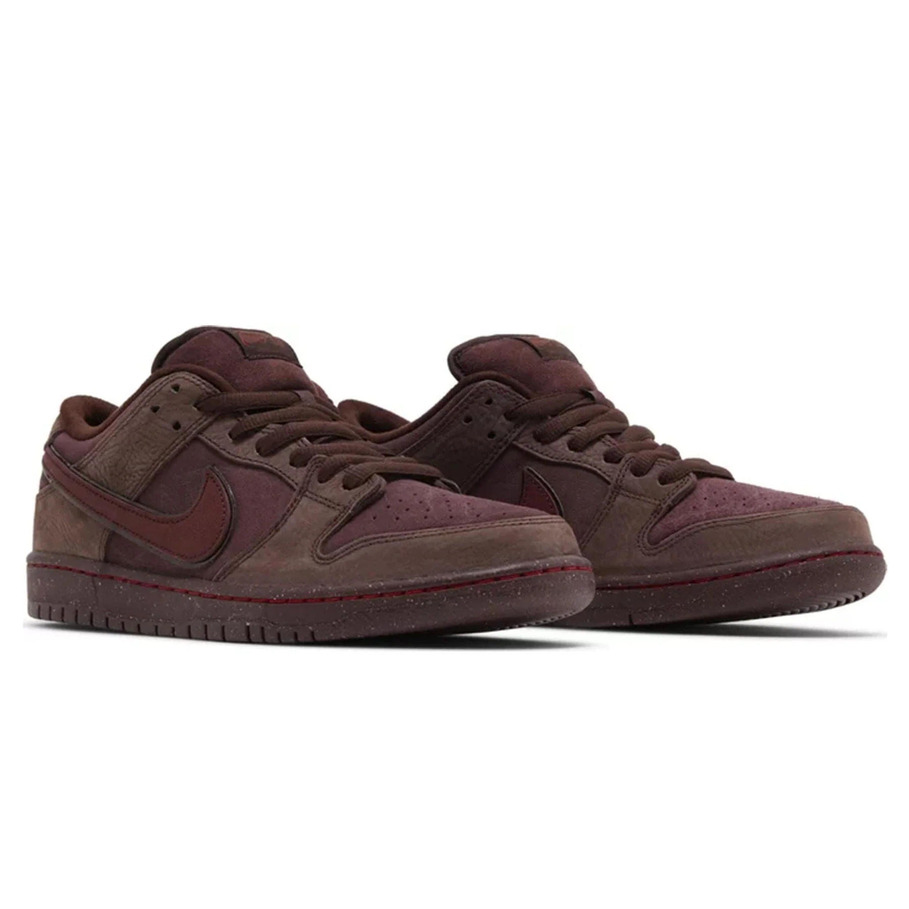 Nike Dunk Low Premium SB 'City Of Love Collection - Burgundy Crush' - Image 3