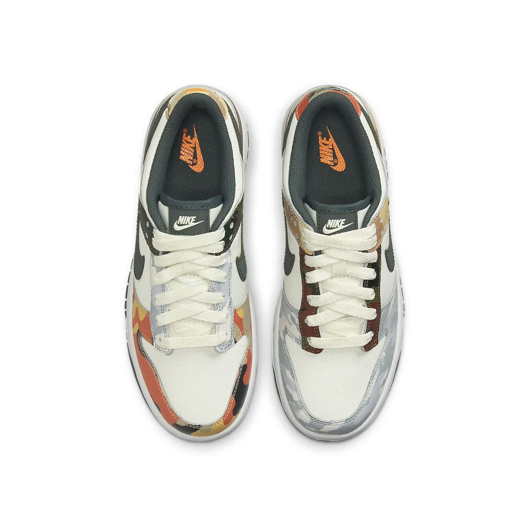 Nike Dunk Low SE GS 'Sail Multi-Camo' - Image 3
