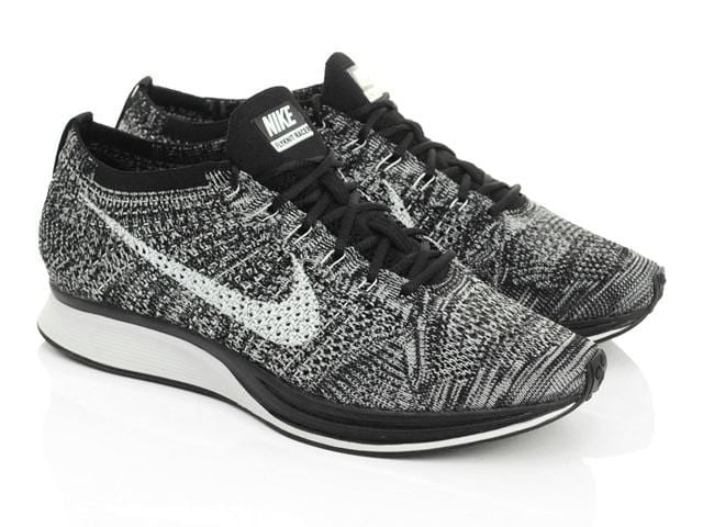 Nike Flyknit Racer Oreo 2 Black White - Image 3