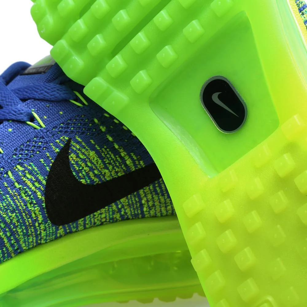 Nike Flyknit Max Game Royal & Black - Image 4