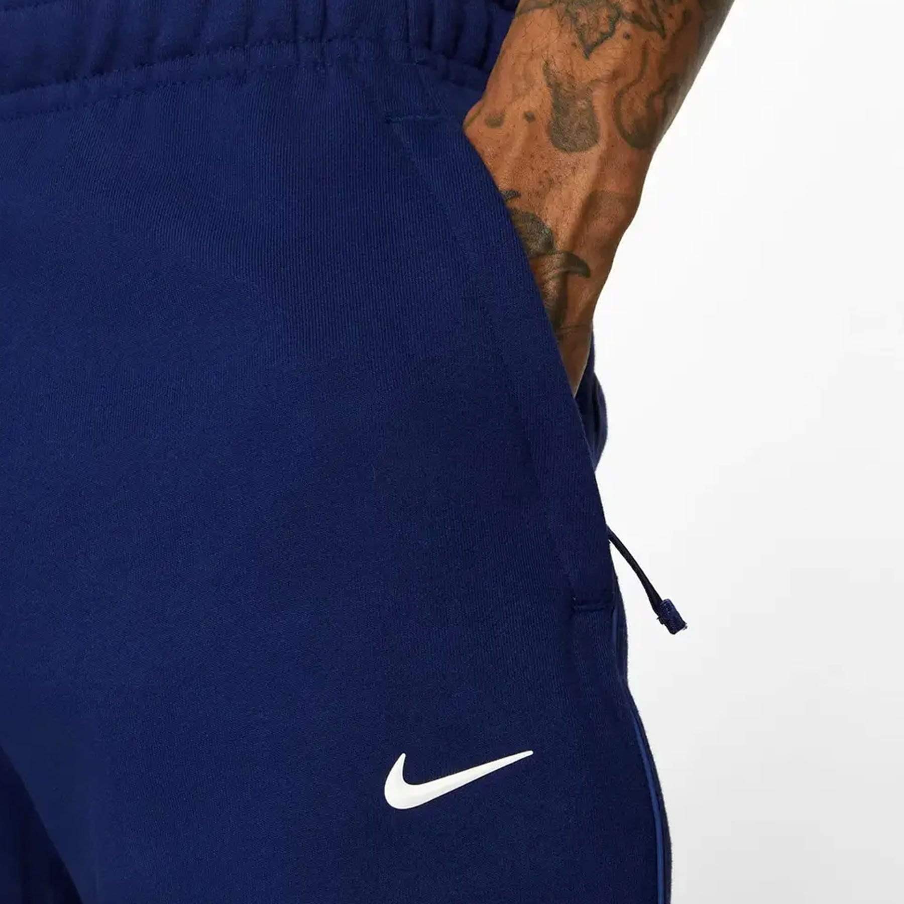 Nike x Drake NOCTA Cardinal Stock Fleece Pants Navy - Image 5
