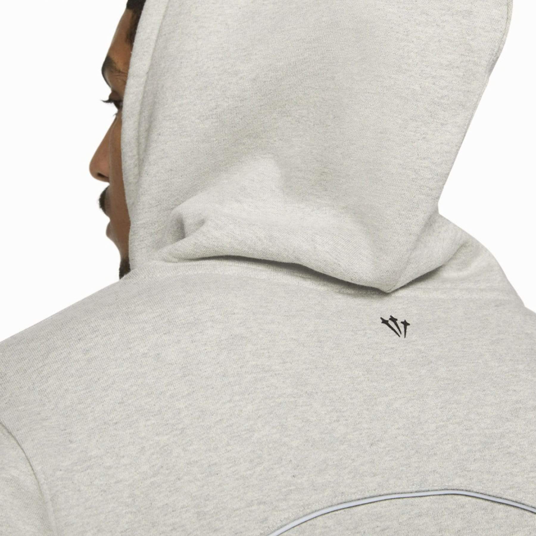 Nike x Drake NOCTA Cardinal Stock Hoodie Grey - Image 6