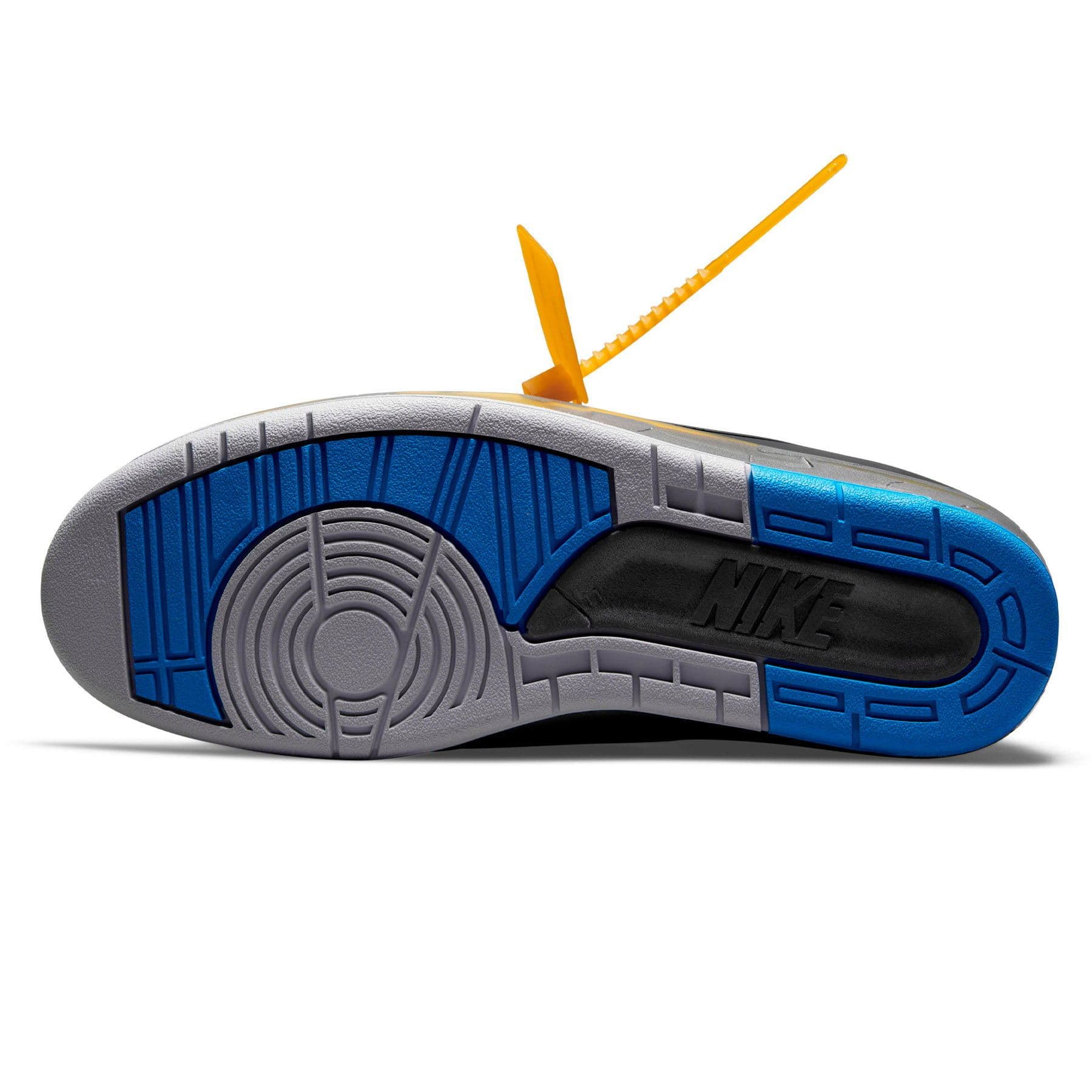 Off-White x Air Jordan 2 Retro Low SP 'Black Varsity Royal' - Image 5