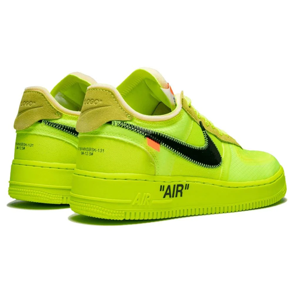 Off-White x Nike Air Force 1 Volt - Image 3