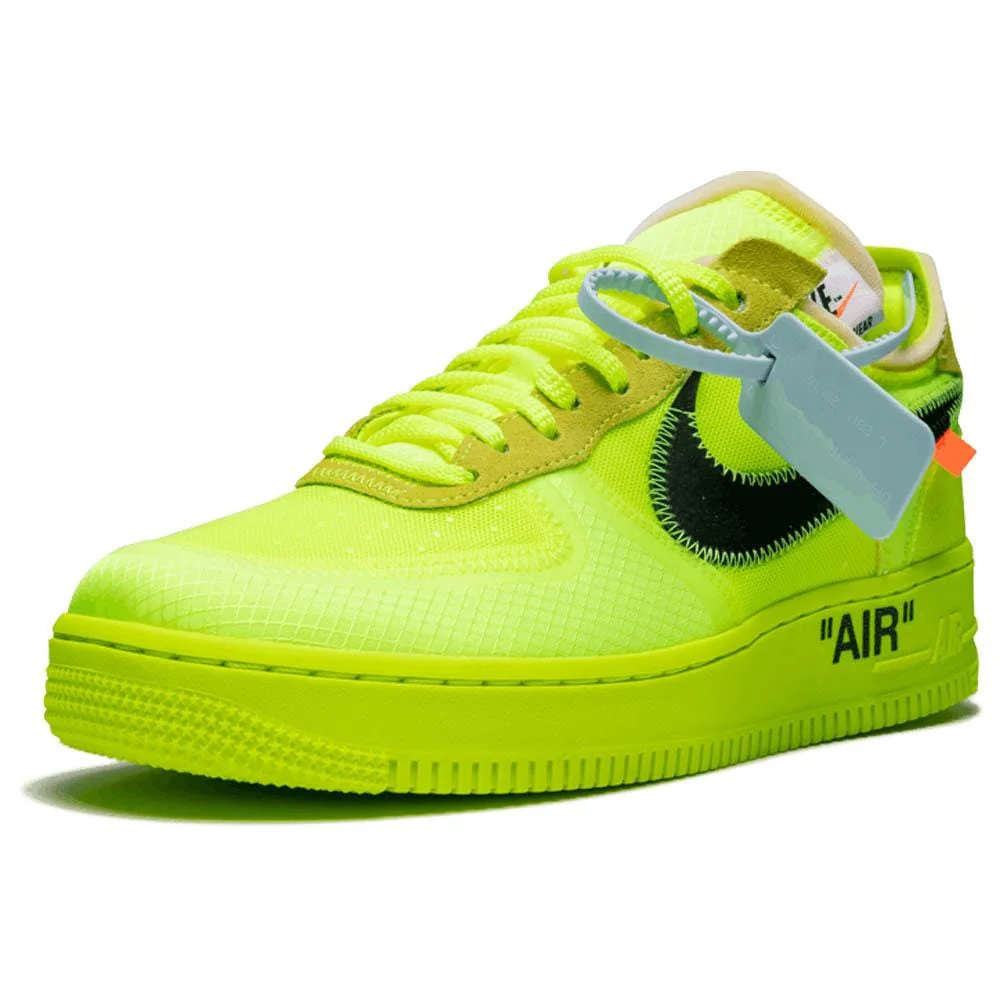 Off-White x Nike Air Force 1 Volt - Image 4