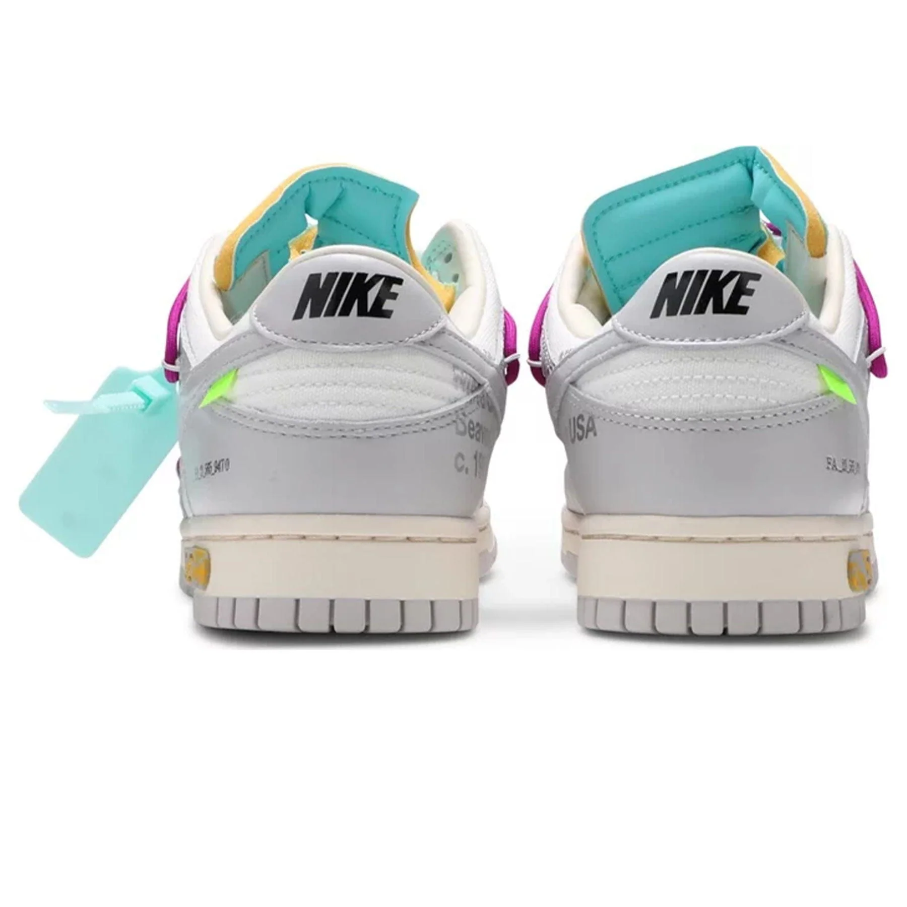 Off-White x Nike Dunk Low 'Lot 21 of 50' - Image 4