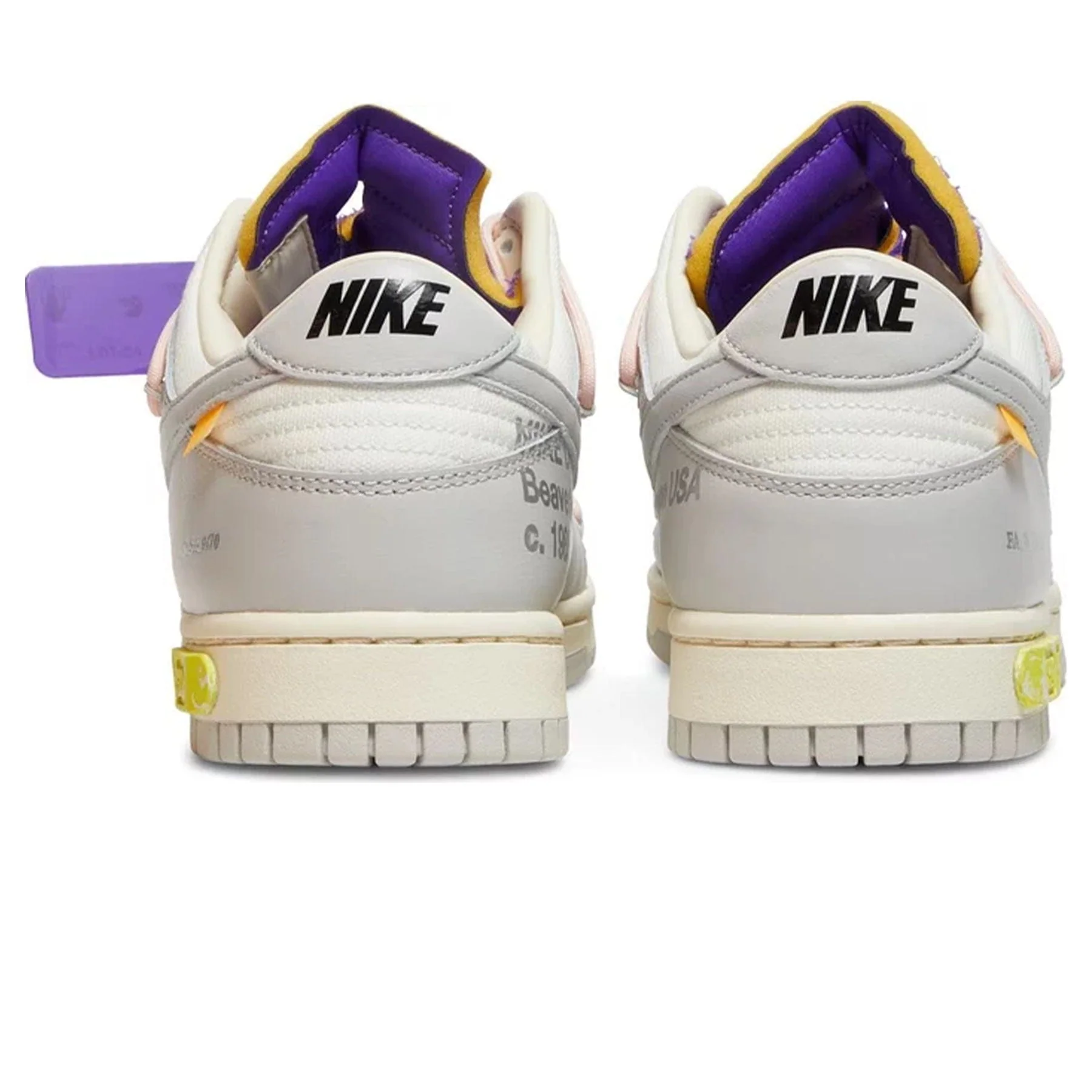 Off-White x Nike Dunk Low 'Lot 24 of 50' - Image 4
