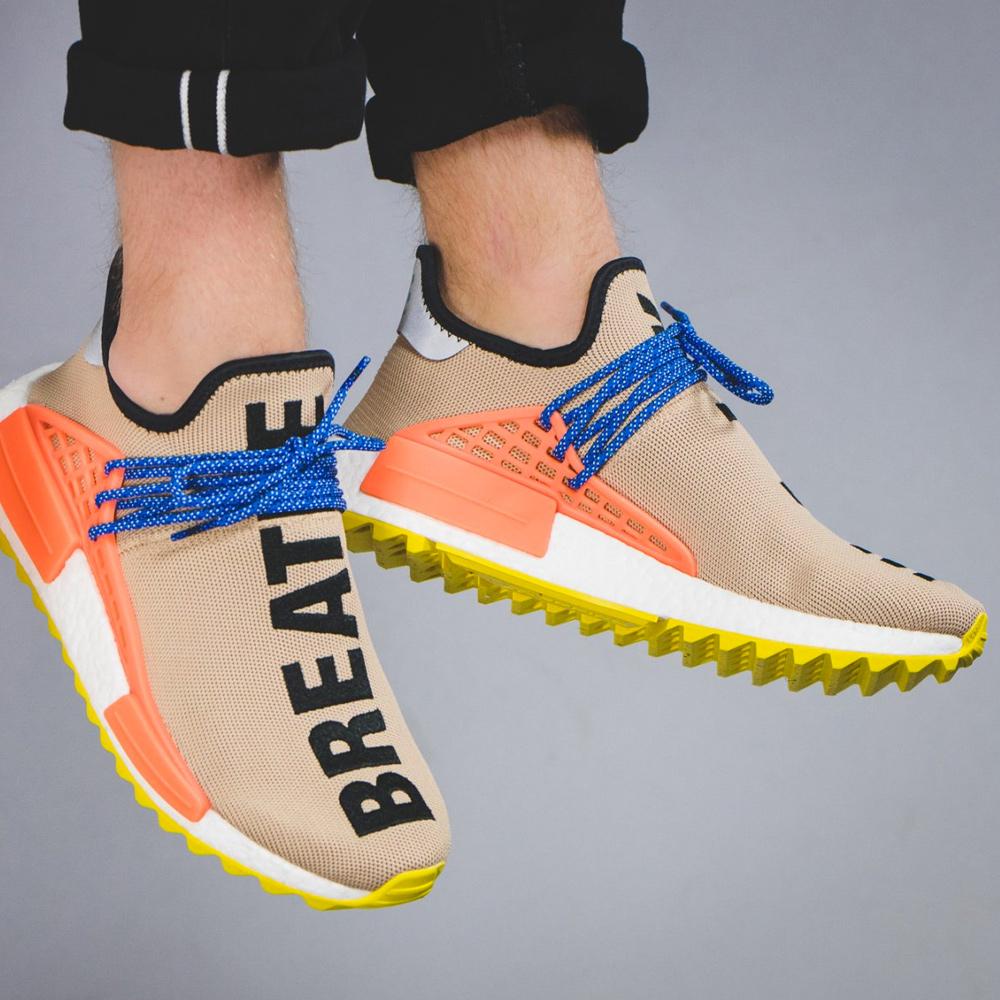 Pharrell Williams x adidas NMD Human Race Trail Pale Nude - Image 8