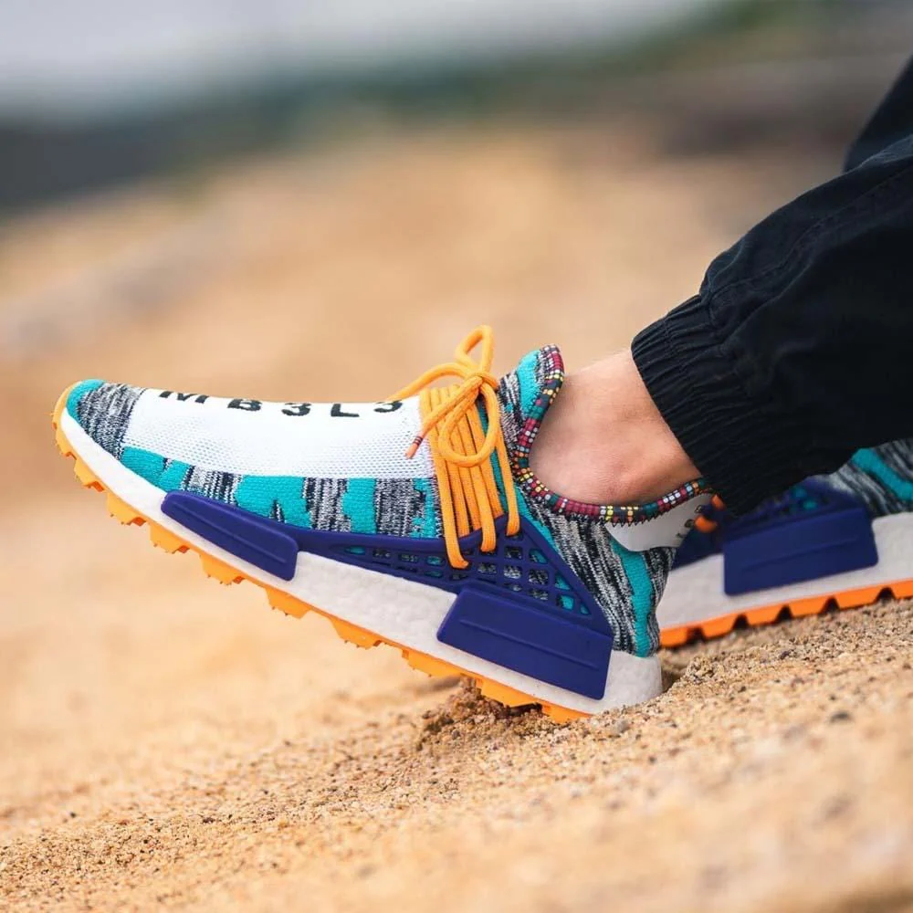 Pharrell x adidas Afro NMD Hu Pack Aqua Multi - Image 8