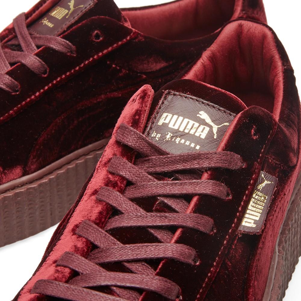 Fenty x Wmns Velvet Creeper 'Burgundy' - Image 2