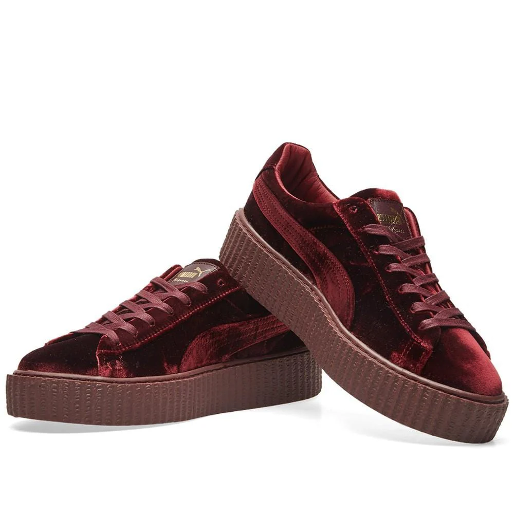 Fenty x Wmns Velvet Creeper 'Burgundy' - Image 7