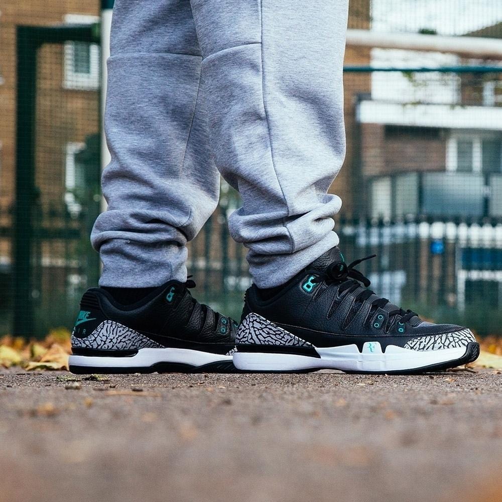 Roger Federer x Nike Zoom Vapor Air Jordan 3 Atmos - Image 5