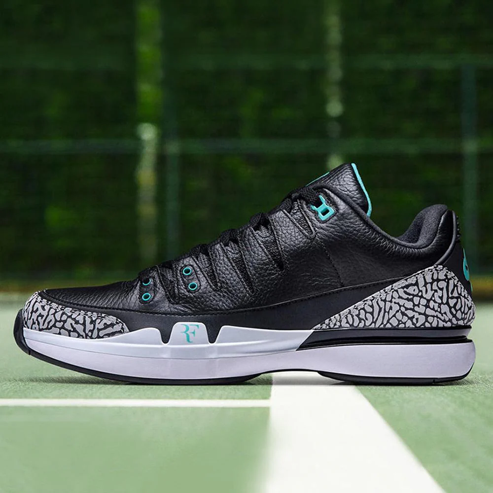 Roger Federer x Nike Zoom Vapor Air Jordan 3 Atmos - Image 7