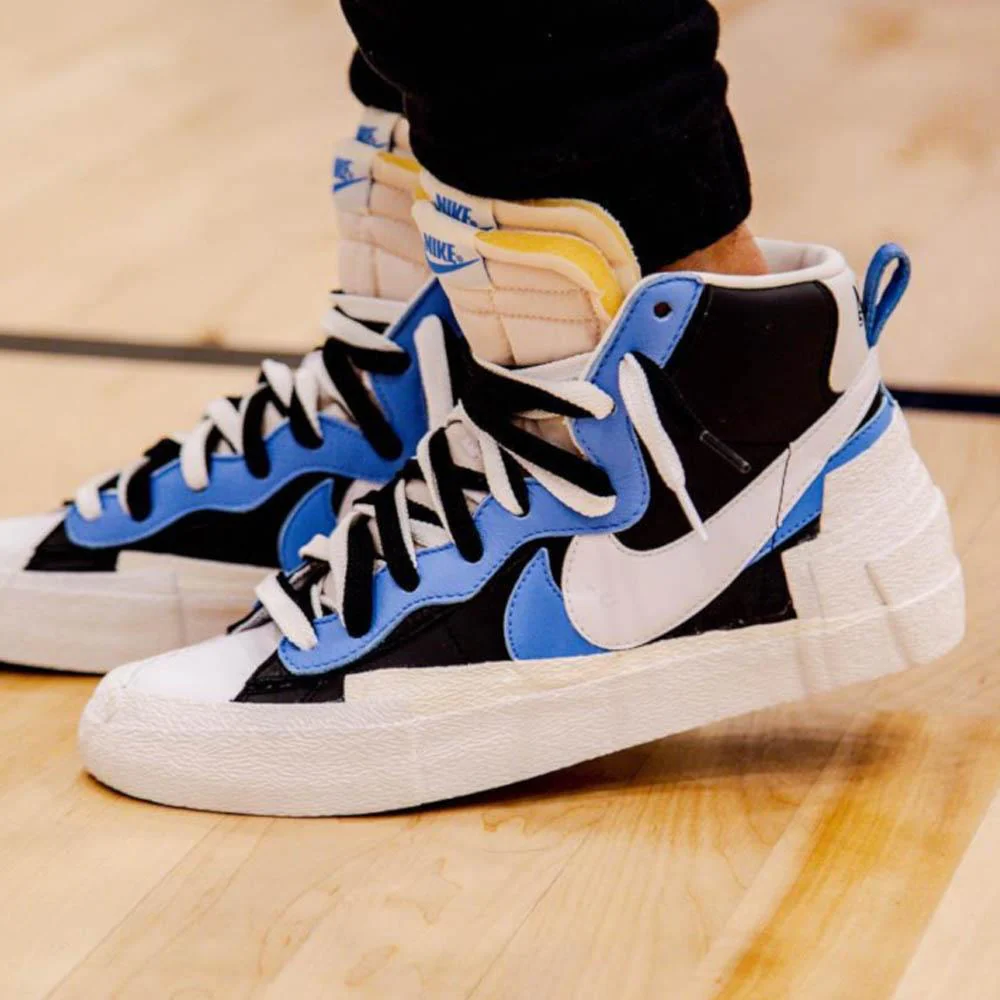 Sacai x Nike Blazer Mid 'Black Blue' - Image 8