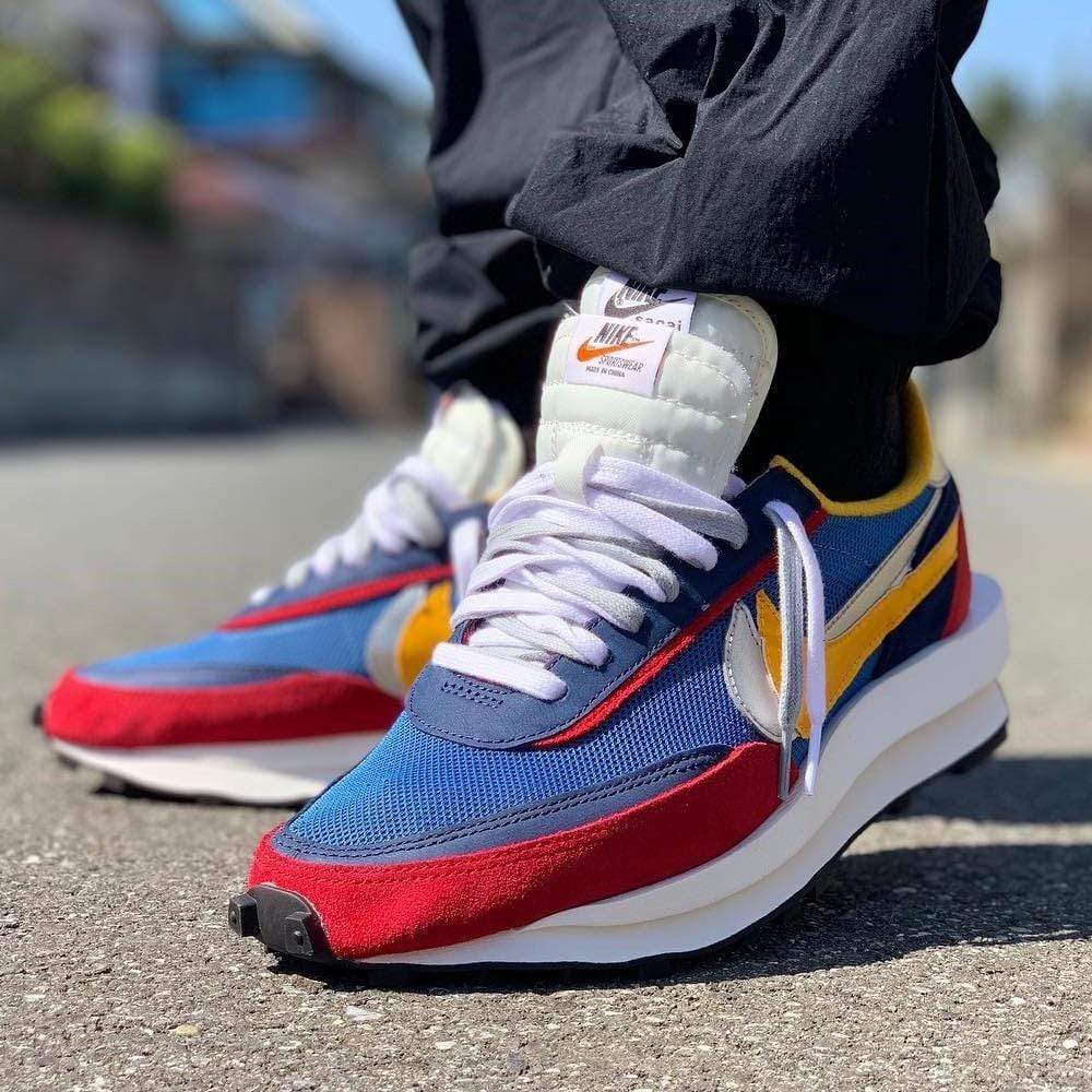 Sacai x Nike LDV Waffle Daybreak Blue - Image 6
