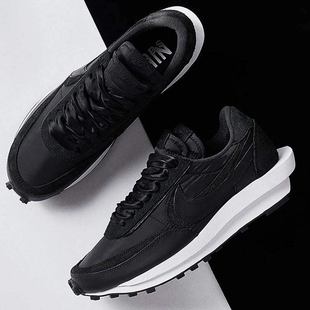 Sacai x Nike LDWaffle 'Black Nylon' - Image 6