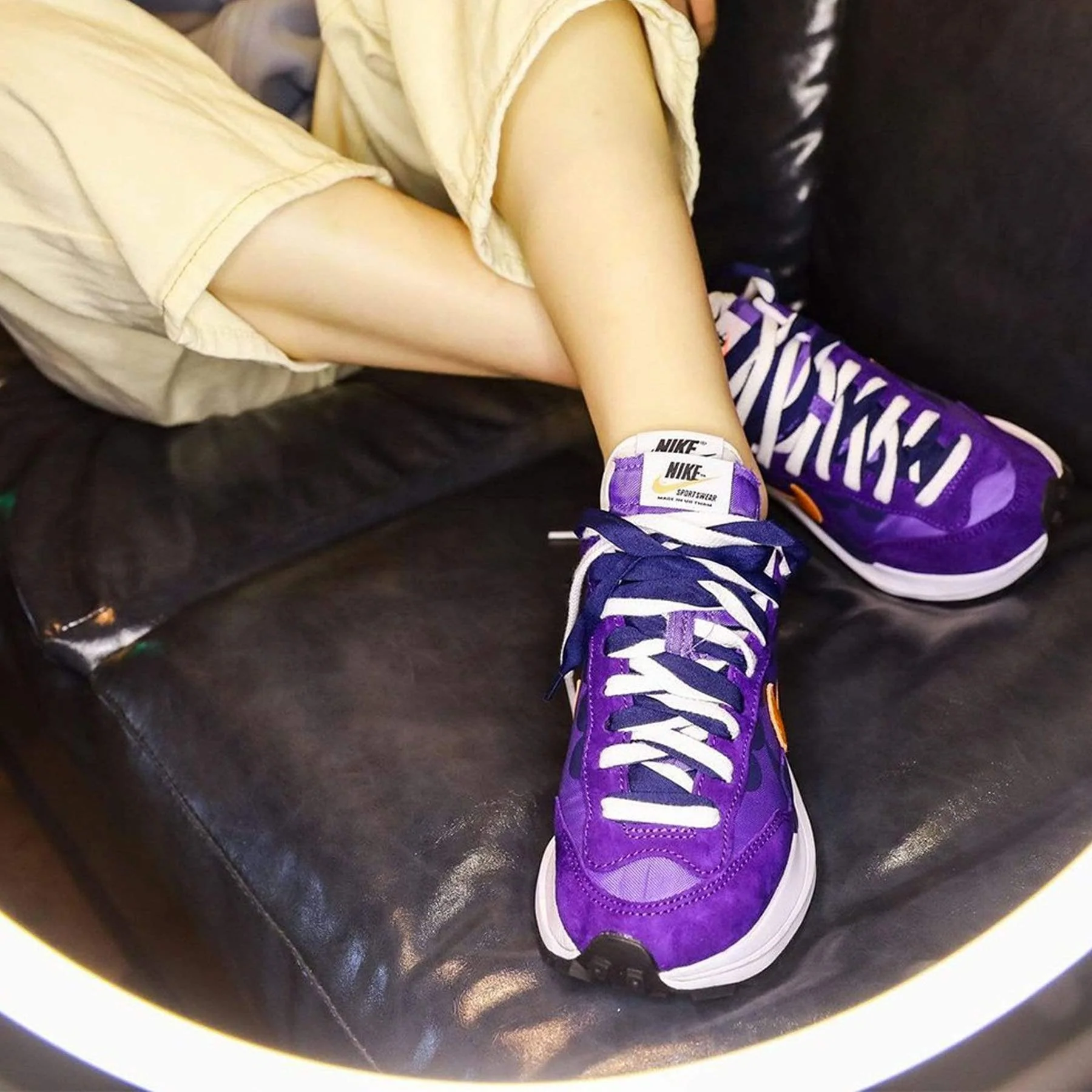 sacai x Nike VaporWaffle 'Dark Iris' - Image 7