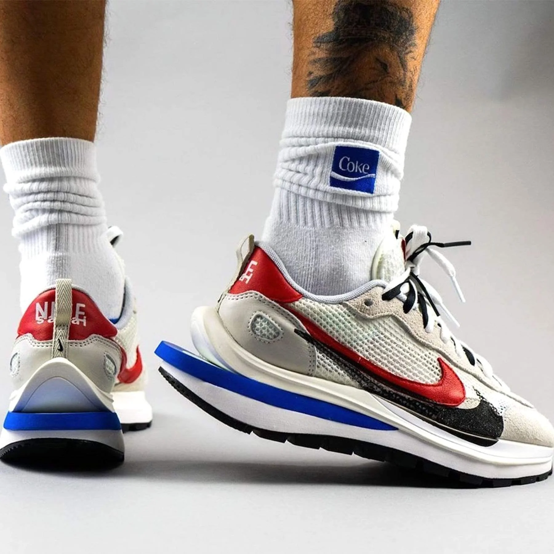 Sacai x Nike VaporWaffle ‘Sail’ - Image 7