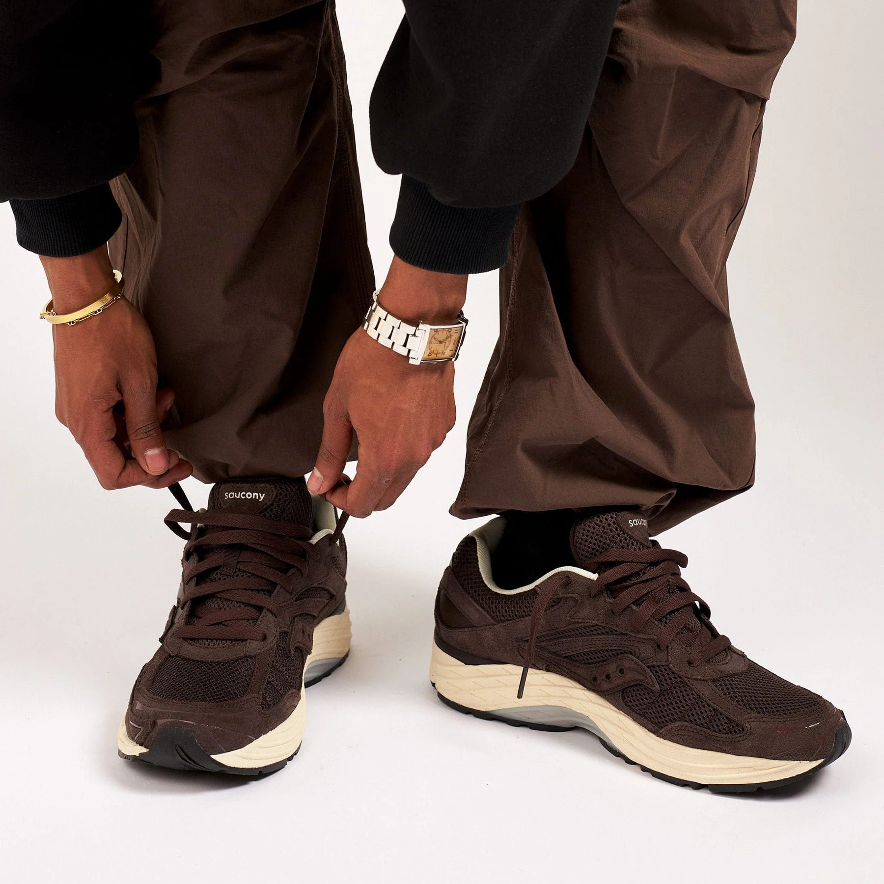 Saucony Progrid Omni 9 'Coffee' - Image 3