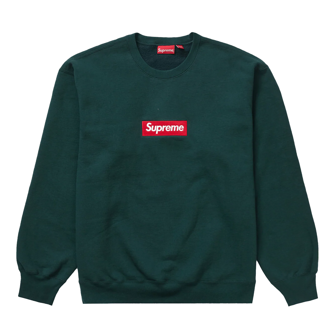 Supreme Box Logo Crewneck 'Dark Pine' (FW22)