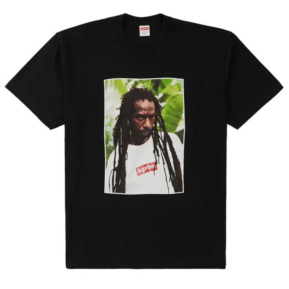 Supreme Buju Banton Tee Black