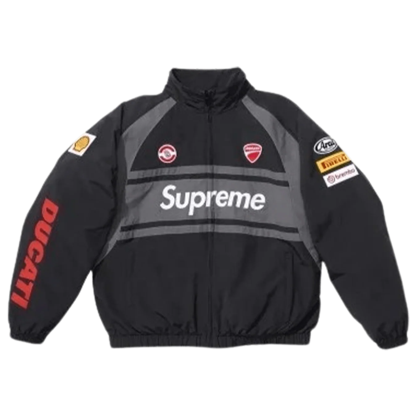 Supreme x Ducati Track Jacket 'Black'